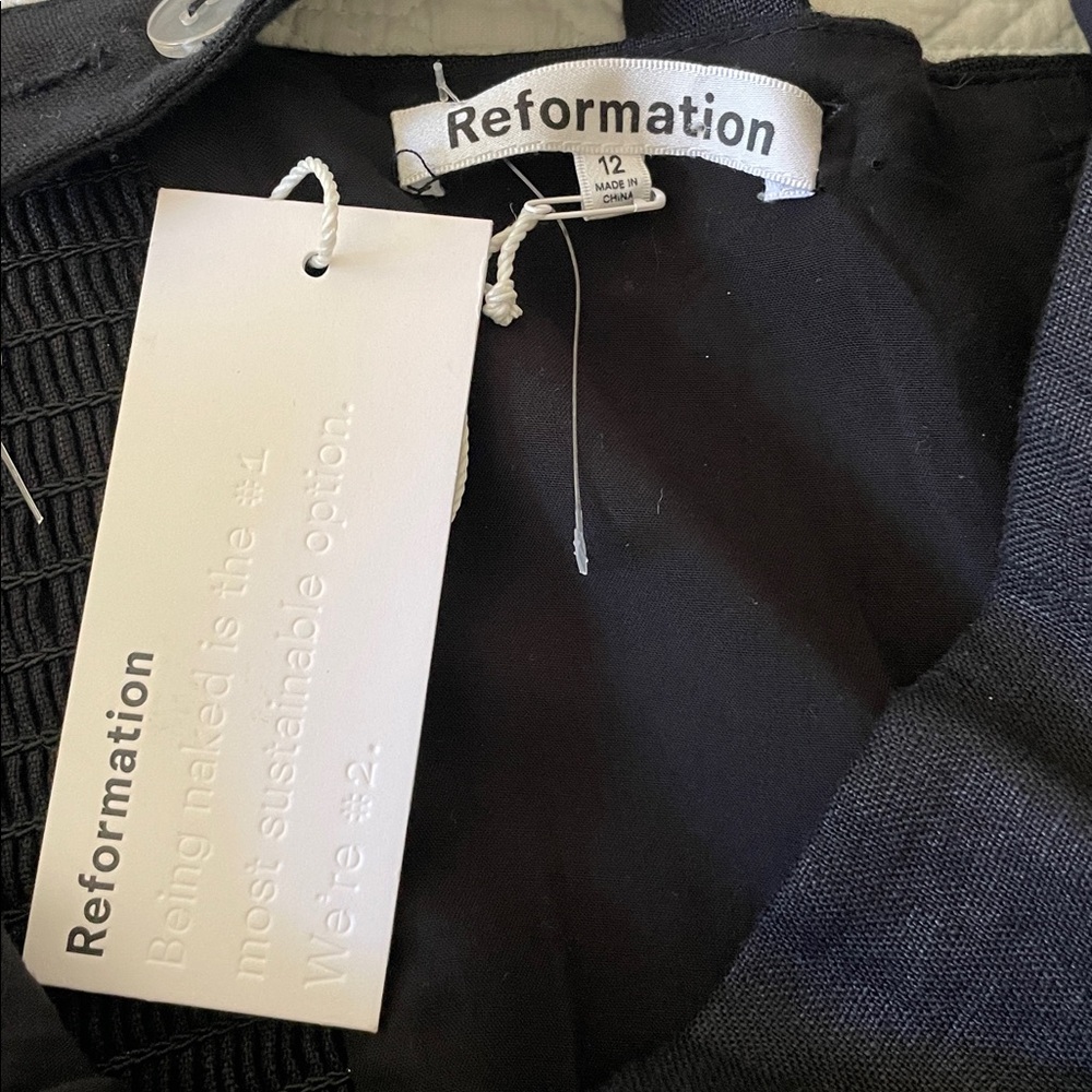 Reformation | Delia linen mini Dress - Picture 9 of 10